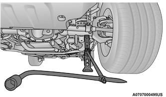 Jeep Wrangler. Jacking Instructions